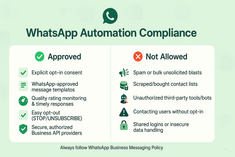 WhatsApp Automation: How Do You Stay Unbanned?