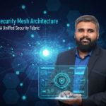 Cybersecurity Mesh Architecture diagram showing distributed security controls.
