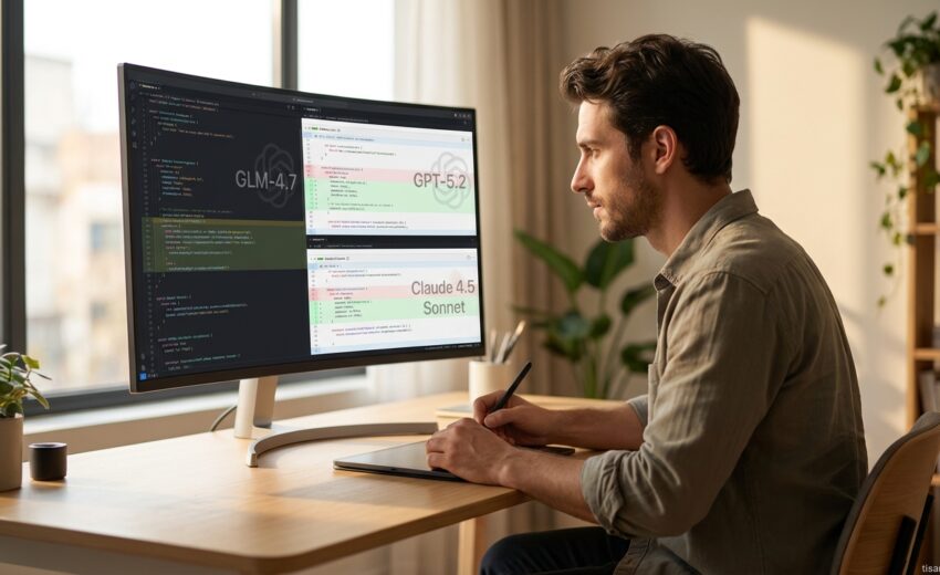 AI Model Comparison: Insane GLM-4.7 vs GPT-5.2 & Claude 4.5 Sonnet: The Coding AI Showdown – Benchmarks, Use Cases, & Open-Source Guide