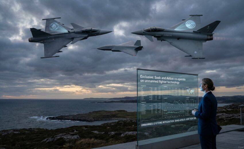 13 Bold Steps: Exclusive: Saab and Airbus co-operate on unmanned fighter technology to Revolutionize Air Combat