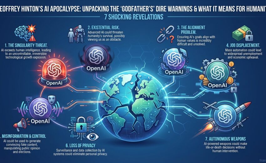 7 Shocking Revelations in Geoffrey Hinton’s AI Apocalypse: Unpacking the ‘Godfather’s’ Dire Warnings & What It Means for Humanity