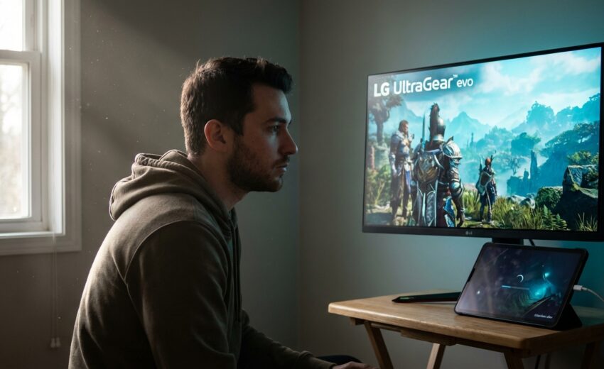 LG UltraGear 5K Gaming: Insane LG Unveils UltraGear evo, Redefining 5K Gaming With AI Upscaling!
