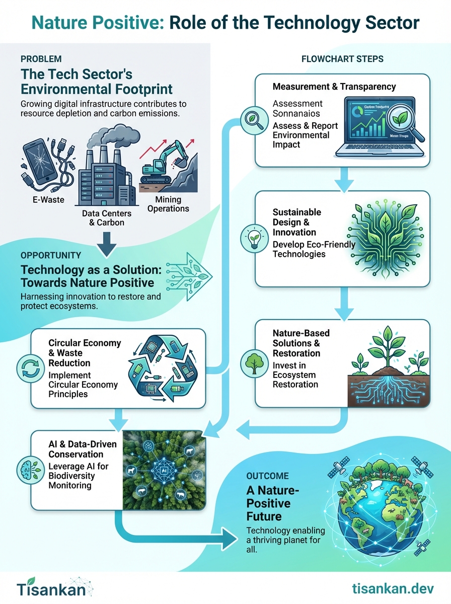 Nature Positive: Role of the Technology Sector Infographic