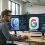 OpenAI vs. Google AI: Who REALLY Won? (GPT-5.2 Deep Dive & Future Predictions) Concept Art