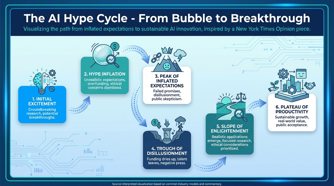 11 Expert Strategies for Opinion | A.I. Technology Needs the Bubble to Burst - The New York Times Reality Check 2 tisankan Opinion | A.I. Technology Needs the Bubble to Burst - The New York Times Infographic