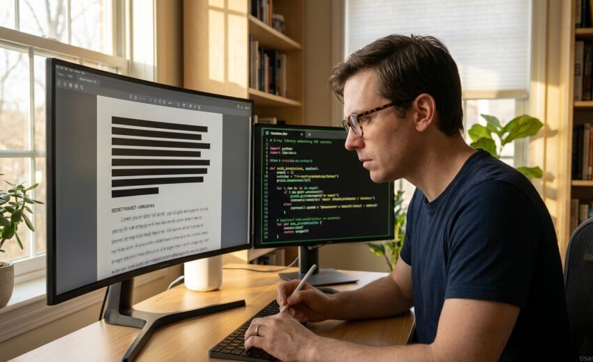 PDF Redaction Python X-ray: Unmasking PDF Secrets: A Practical Guide to Finding Bad Redactions with Python’s X-ray Library