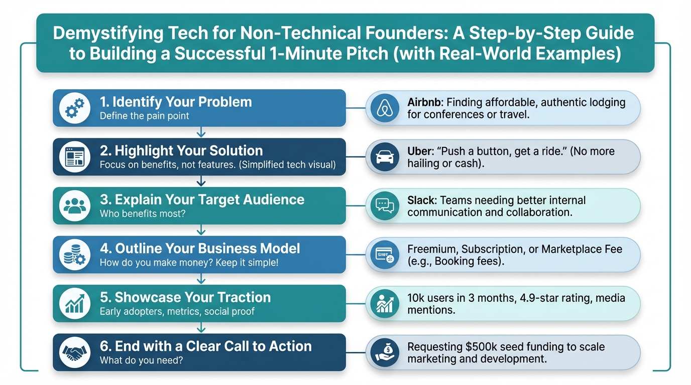 7+ Proven Strategies for Tech Pitch for Non-Technical Founders Success in 2025: A Step-by-Step Guide 2 tisankan tech pitch for non-technical founders Infographic