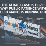 The AI Backlash Is Here: Why Public Patience with Tech Giants Is Running Out concept