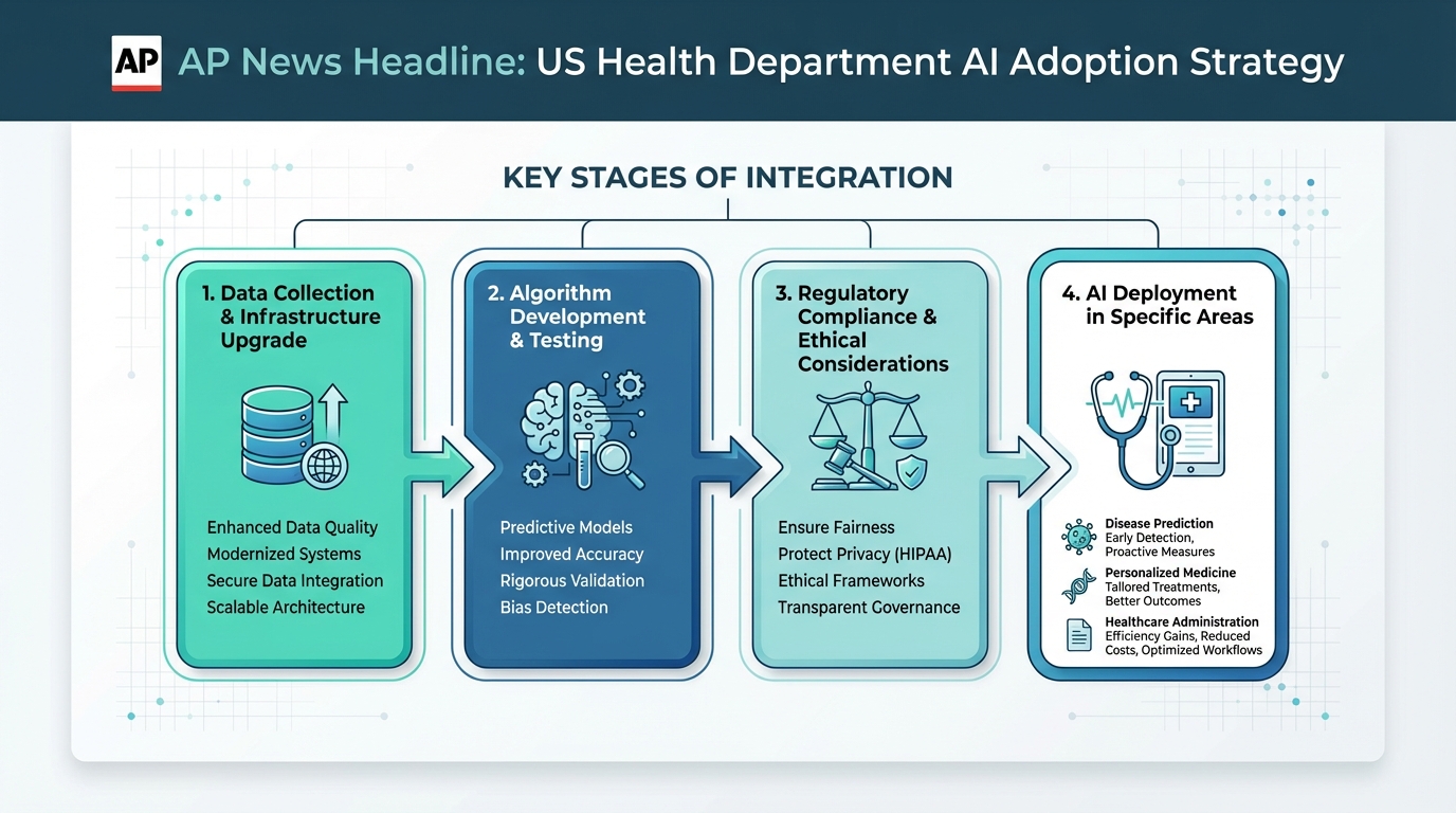 7+ Strategies as US health department unveils strategy to expand its adoption of AI technology - AP News: A Critical Analysis 2 tisankan US health department unveils strategy to expand its adoption of AI technology - AP News Infographic