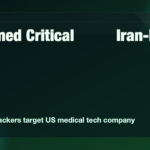 Iran-linked hackers target US medical tech company concept