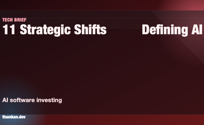 11 Strategic Shifts Defining AI Software Investing for the Next Decade